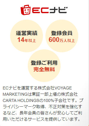 ECナビ 信頼